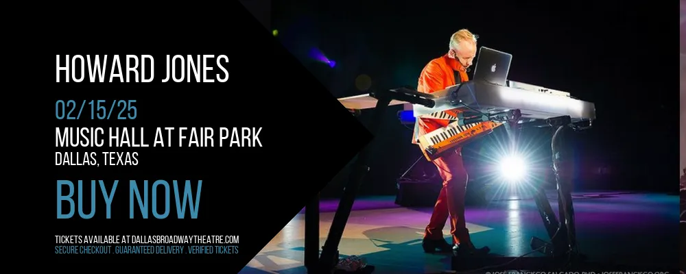 Howard Jones at Music Hall At Fair Park