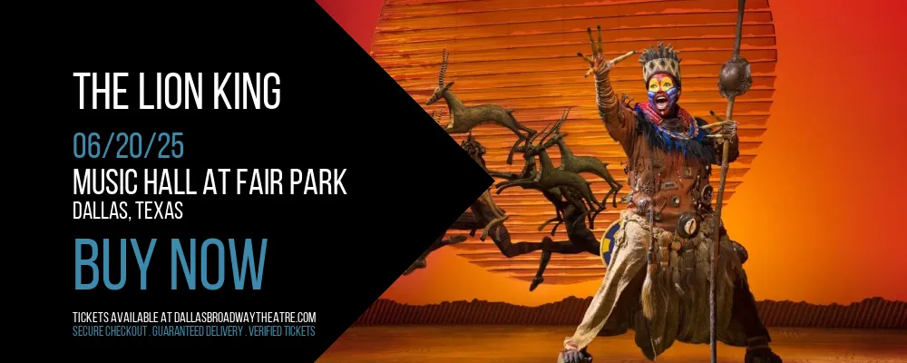 The Lion King at Music Hall At Fair Park